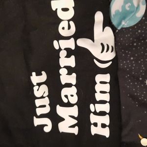 Just married him shirt xxl